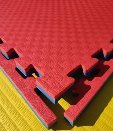 развивающий коврик с бортиком: Татами-ковры пазлы для спортзала/дома - Модульные маты из плотного