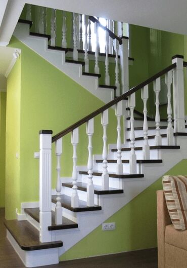 Лестницы: Лестница жасайбыз 
каркасы менен