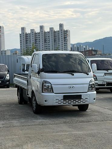 wuling starlight 730: Hyundai Porter (портеровский малотоннажный бортовой грузовик), белый — 4