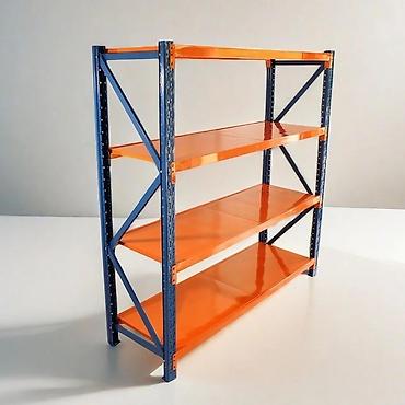 gradomer cena: SuperHome 200x120x60cm 4x200kg Potpuno Metalna Montažna Polica — 1