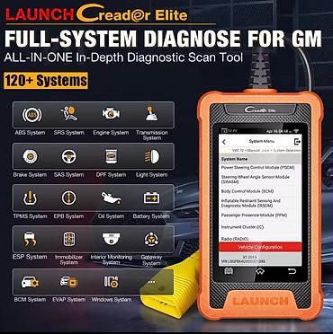 Alati za automobile: Novo-LAUNCH X431 Creader Elite OBD2 za GM, Chevrolet, Cadillac, Buick — 5