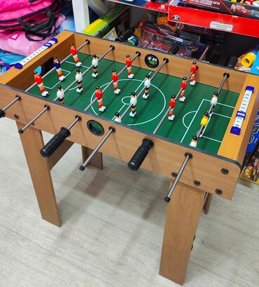 деревянные игрушки пазлы: Настольный футбол от 1600 с разный размер, деревянный в разобранном