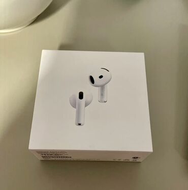 Mikrofonlar: Yeni Simsiz (Bluetooth) Qulaqcıqlar, Apple, rəng - Ağ