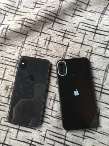 айфон icloud: IPhone X, Б/у, 64 ГБ, Черный, 87 %