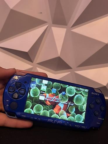 купить psp go: Sony PSP 2000 ideal (PlayStation Portable) – mavi rəng - Rəng: Parlaq — 4