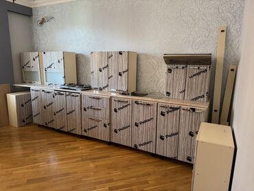 metbex aboylari: Kuxna mebeli qaz plitesi, aspirator hersheyi var ishlenmeyib hec