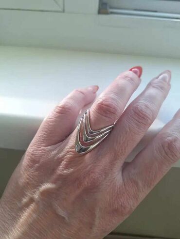 nakit od medicinskog čelika: Women's ring, Material: Stainless steel