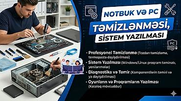 sharp soyuducu servis: Notbuk kompüter sistem bloku, təmir, diaqnostika, sistem yazılması — 1