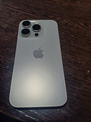 айыон 14 про: IPhone 15 Pro, Колдонулган, 256 ГБ, Күмүш, Заряддоочу түзүлүш, Каптама, Кабель, 86 %