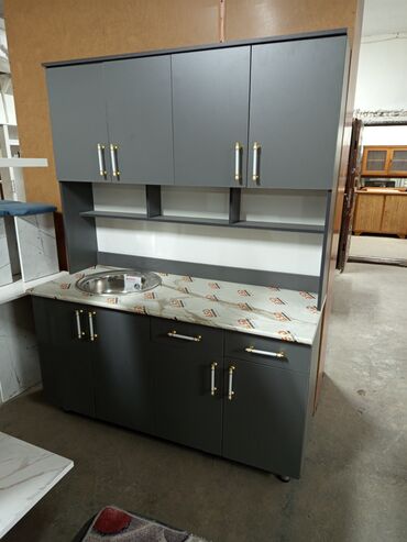 Кухонные гарнитуры: Кухонные гарнитуры модульные - Современный дизайн: прямые фасады без — 3