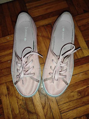 shoes: Prodajem original Lacoste ženske patike u nežno roze boji, u veličini — 2