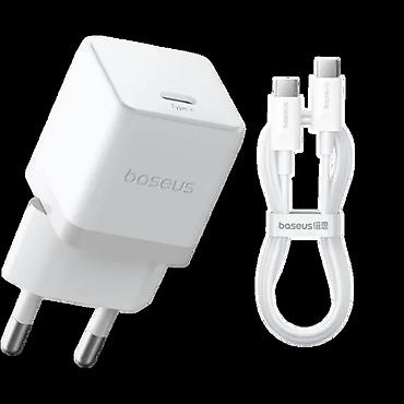iphonu: Baseus Palm Fast Charger 1C 30W USB-C Şarj Adapteri Kabel ilə — 1