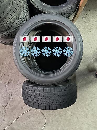 зимные шыны: BRIDGESTONE BLIZZAK VRX2 🇯🇵 225/45/17 91Q❄️❄️❄️ Баасы 14 мин комплект — 2