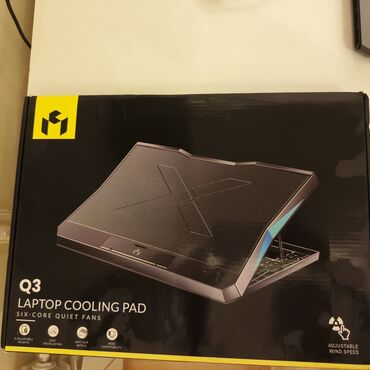 ddr 4 ram: Q3 Laptop Cooling Pad – altı fanlı soyuducu və erqonomik dayaq - 6