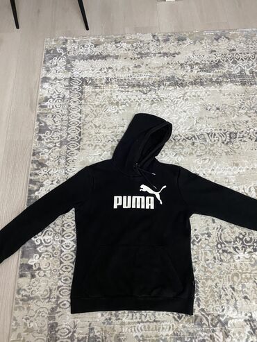 костюм puma: Мужской спортивный костюм, XS (EU 34), Puma, Б/у, цвет - Черный, Самовывоз