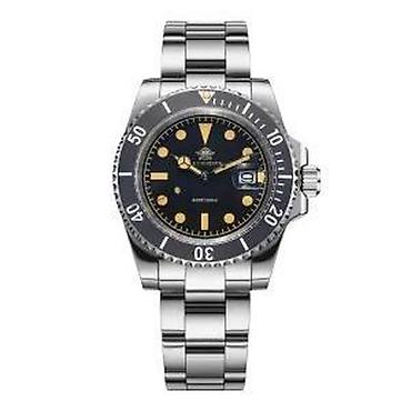 Ručni satovi: ADDIESDIVE AD2054 - 41mm - Crna - Rolex Submariner Homage ADDIESDIVE — 21