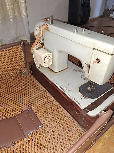 tikis masini ustasi: Məhsul: Podolsk 132 tikiş maşını (elektrik pedalı və daşıma çamadanı — 3