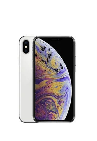 iphone xs max qara: IPhone Xs, Gümüşü, Face ID