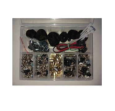 pc case: Бокс для сборки компьютера, винтики, болтики, стойки, бипер, держатели — 1