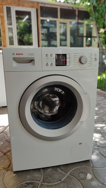 помпа на стиральную машину: Стиральная машина Bosch, Б/у, Автомат, До 9 кг, Полноразмерная