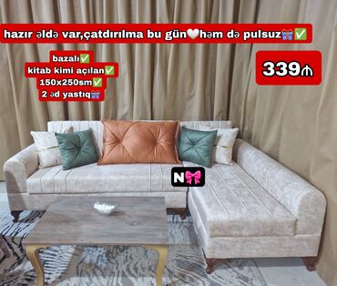 Mətbəx mebeli: Künc divan, Yeni, Açılan, Bazalı, Pulsuz çatdırılma