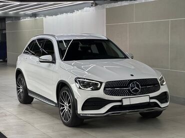 машины за 6000 долларов: Белый внедорожник Mercedes-Benz «GLC 300 4MATIC» • (Год 2019) •
