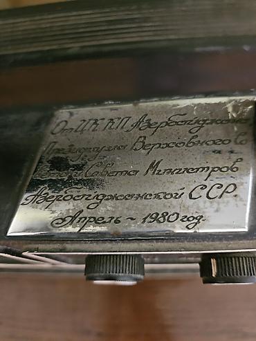 radio: Радио «Хазар-403» СССР с подарочным шильдиком ЦК КП АзССР Редкий — 3