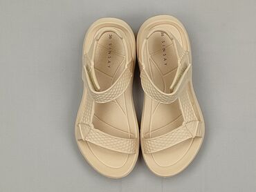 buty na platformie czarne ccc: Sinsay, Sandals for women, size 36