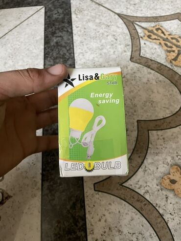 Lampalar: Lisa & Gary markalı, enerjiqənaətli LED lampa. USB kabel