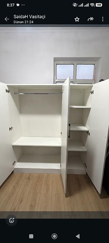 Другие шкафы: Dolab 200 manat.Catdirilma quraşdırılma ödənişlə.Olcu E 150/H 175/D — 2