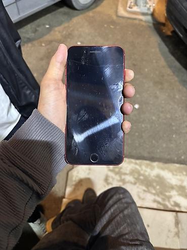 iphone 7 plud: IPhone 8 Plus, Qırmızı, Qırıq — 1