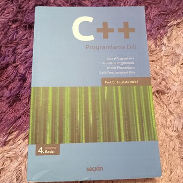 Kitablar, jurnallar, CD, DVD: C++ programlama dili kitab