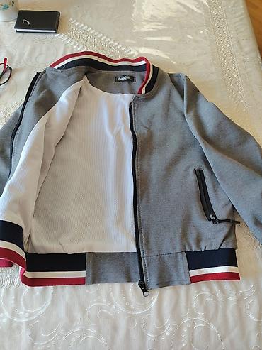 qu tuku kurtka: Unisex bomber tipli yüngül jaket Məktəbli forması baha alınıb 1 sezon — 1