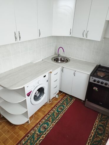 долгосрочная аренда квартир бишкек собственник: 1 бөлмө, Толугу менен эмереги бар