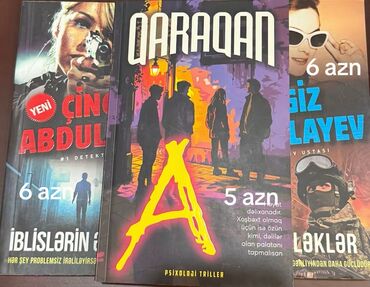 Müxtəlif janrlarda, o cümlədən detektiv, psixoloji triller, romantika