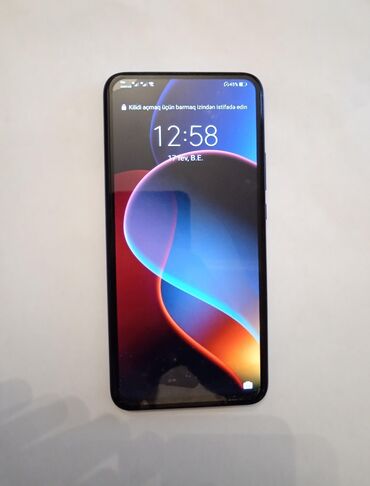 500 azn telefonlar: Honor 9X, 128 GB, rəng - Göy, Sensor, İki sim kartlı, Face ID