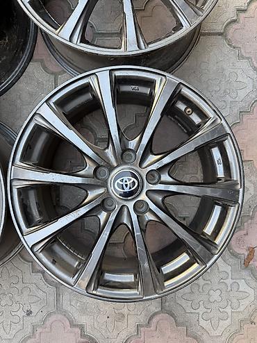 r17 honda: Литые Диски R 17 Toyota, Комплект, отверстий - 5, Б/у — 2