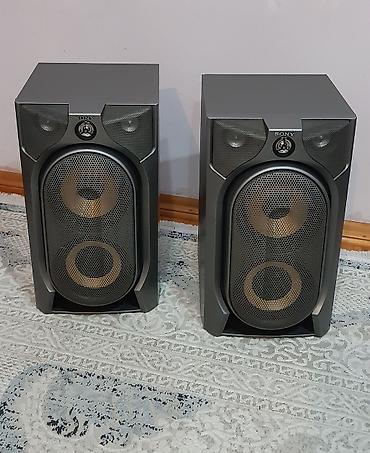 sony xm6: Musiqi mərkəzi,dinamiklər.Kolonkalar "Sony".Əla vəziyyətdədir — 1