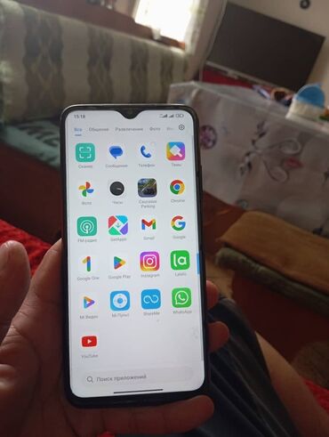 телефон нот 6: Xiaomi, Redmi 9T, Б/у, 128 ГБ, цвет - Черный, 2 SIM