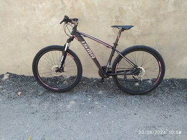 velosipedlər 28: Isma 27.5 jitkis tormuz full shimano.velosiped yeni kimidir