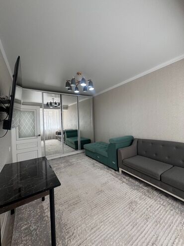 узак монотко квартира керек: 1 комната, 43 м², Элитка, 3 этаж, Евроремонт