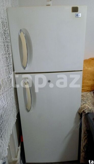 lg soyuducu: Б/у 2 двери LG Холодильник Продажа, цвет - Белый, С колесиками