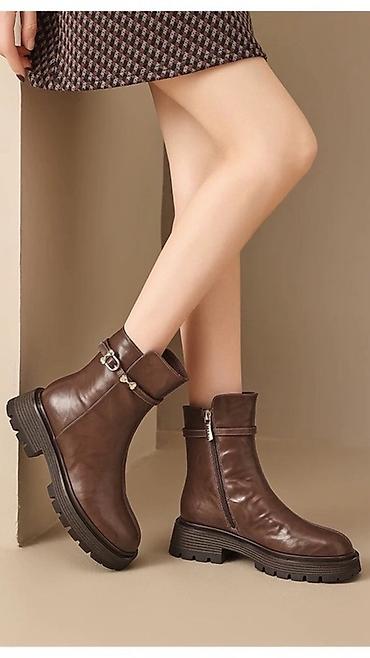 Ботинки и ботильоны: Женские ботинки-анклыART_VOICE - Модель: укороченные ботинки-челси на — 2