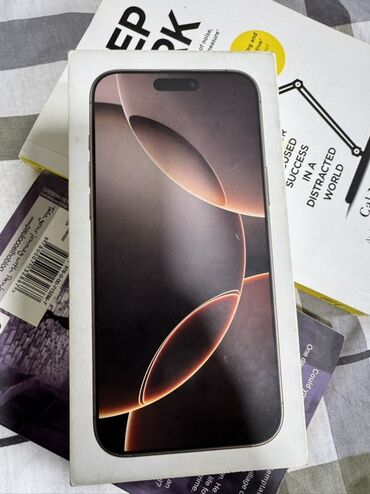 бишкек айфон 14 про макс: IPhone 16 Pro Max, Б/у, 256 ГБ, Desert Titanium, Коробка, 100 %