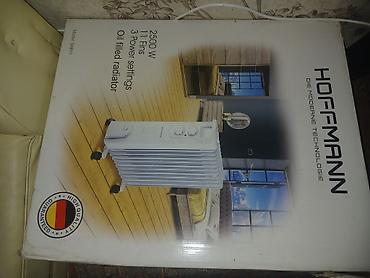 Обогреватели и камины: Hoffmann yağlı radiator - Güc: 2500 W - Seksiyalar: 11 fin - — 2