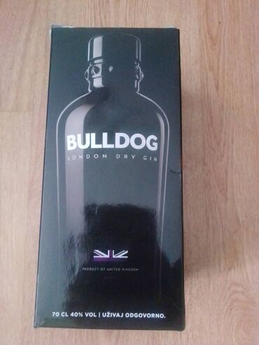 dusek za kolevku: Džin Bulldog London Dry Gin 0.7l