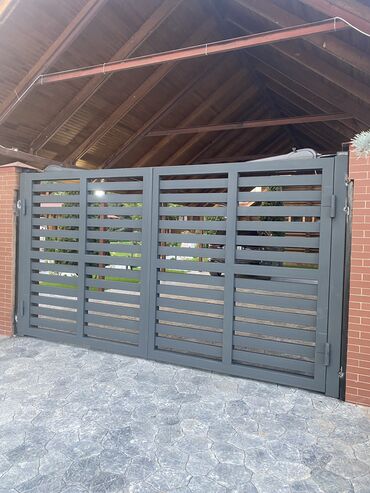 Откатные ворота: Автоматические ворота Секционый Рольставни Распашные Откатные — 11