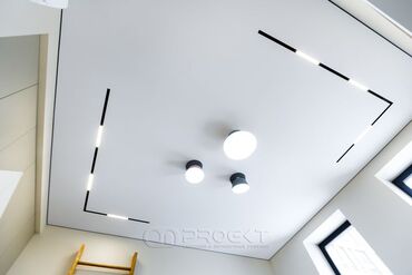 Натяжной потолок: Натяжной потолок Глянцевое, Матовое, 3D потолки Бесплатный замер, Гарантия, Монтаж — 11