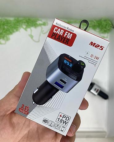 music player: M25 Car mP3 player+Adapter endirim 30Yox 19Azn. Funksiyaları 4N1 — 2