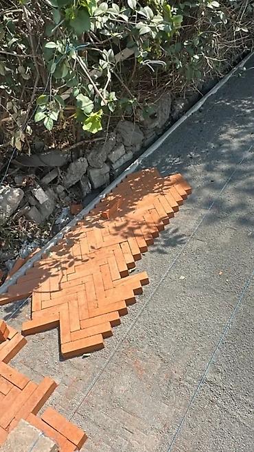 qranit dosəmə: Kərpic döşəmə ustalığı – səki, həyət və parkinq sahələri üçün — 1